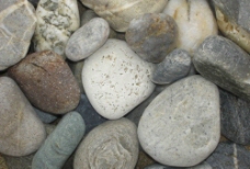 沙滩石头图片