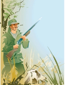 猎人打猎漫画图片