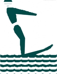 冲浪图标图片
