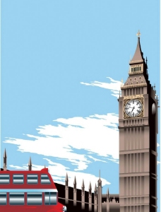 大自然伦敦钟楼图片